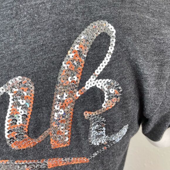 Pink Sequined T-Shirt Size S EUC - Picture 7 of 8